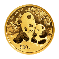 30 g Gold China Panda 2024